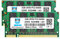 Motoeagle 4GB Kit (2x2GB) DDR2 800 PC2 6400 6400S 2GB SODIMM 200-Pin 1,8V CL6 Non-ECC Unbuffered Notizbuch Arbeitsspeicher
