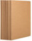 Yarotm 8 Stück Notizbuch A5 Blanko - A5 14x21cm Softcover Kraft 100g leere Notizblöcke unliniert, Reisetagebuch Notizblock Set Bulk, Studenten schreiben Tagebuch, Fach Notizbücher Papier