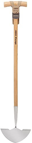 Draper 99021 Stainless Steel Lawn Edger with Ash Handle
