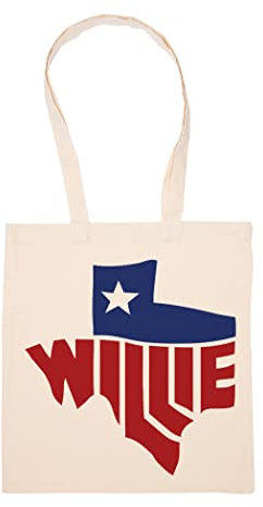 Hopestly Willie's Texas Tasche Wiederverwendbar Einkaufen Lebensmittel Baumwolltuch Tote Reusable Shopping Bag