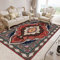 Area Rug Rug Carpet Badteppich Klassischer Küchen Teppich rote Blumen Heim Dekoration rutsch fest Teppich Esszimmer 100X150cm