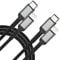 1M USB C auf Lightning Kabel [2 Pack], Geflochten 1M Typ C Lightning Ladekabel PD Power Delivery Schnellladekabel Kompatibel für Apple iPhone14 13 12 11 Pro Max Xs Xr X 8 7 6 Plus SE