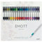 uni-ball Emott Uni Mitsubishi Pencil – Federmäppchen mit 40 Filzstiften – zum Schreiben, Zeichnen und Zeichnen im Stil – feine Spitze 0,4 mm – 40 Farben CF PEMSY/40 001 mehrfarbig