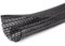 Moxita Gaine de protection de câble divisée de 2,5 cm pour cordon d'alimentation, audio et USB, gestion de câbles pour TV, ordinateur, protecteur de cordons contre les animaux domestiques, noir