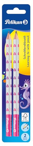 2 Pelikan Schreiblernbleistifte / Farbe: pink