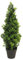 mucplants künstlicher Buchsbaum im Topf Buchs Boxwood Orion Tapered grün Busch Kunstpflanze (60 cm)
