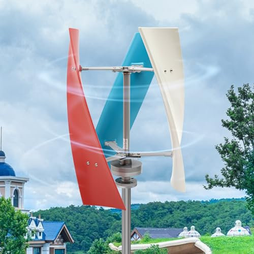 Windgenerator Vertikale Windrad Generator mit Regler Wind Turbine 400 Watt 12 V Windkraftanlage Windturbine Windgenerator