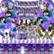 103 Piezas Fortnit Cumpleaños Set, Decoracion cumpleaños fortnit, Globos Fortnit Cumpleaños, Gaming Fiesta Cumpleaños, Decoración Tarta Fortnit, Pegatinas, Pancartas, Fiesta Infantil