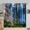 ANHOPE Natur Wald Dschungel Baum Vorhänge mit Ösen Blickdichte Gardinen Blackout Curtain Thermo Vorhang Weich Schlafzimmer Wohnzimmer Verdunklungsvorhänge 2er Set H 245 x B 200 cm