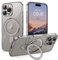 BENTOBEN Hülle für iPhone 16 Pro Mag-Safe mit Ständer, [Magnetisch Ständer Ring] Clear Kabellos Dünn TPU Bumper Cover Case Handyhülle iPhone 16 Pro 6.3, Natural Titanium