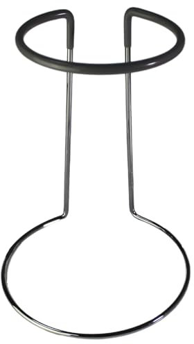 Niesel Support pour Carafe À Vin Égouttoir À Carafe, Égouttoir Carafe À Vin, Support pour Carafe À Vin, Support De Support De Carafe en Acier Au Carb, Support De Séchage À L'air pour Carafe