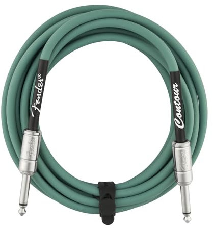 Fender® Contour - Cable de 4,5 m, color verde