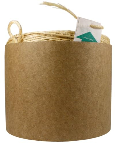 trilen Sisal-Garn 200 – Natur-Bindegarn 2 × 9 kg für Quaderballen | Reißfestes Pressengarn aus Sisal, biologisch abbaubar | Für Ballenpressen bei Heu & Stroh | Umweltfreundliche Ballenbindung