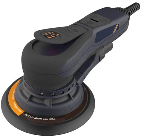 6Inch 150mm Power Sander Electric Orbital Sander Central Vacuum Brushless Motor Sander Lijadora Orbital Easy to Use