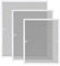 Aufun Fliegengitter Fenster 120x140 cm Insektenschutz Fenster für Fliegenschutz Moskitonetz Spannrahmen, Mückengitter Gitter aus Alu Fiberglas, Weiß Rahmen, 3 Stücke