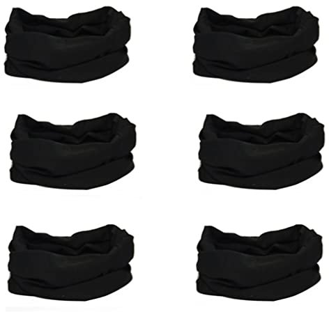 DAUCO Frauen/Herren Multifunktions Kopfbedeckung Stirnband Bandana Schal Recycling Fahrrad Halstuch Schutzmaske Bunte Mehrzweck Stirnband