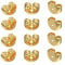 Aeon Replacement Earring Backs - 6 Pairs Gold Plating on Silver | 925 Sterling Silver Butterfly Safety Backings