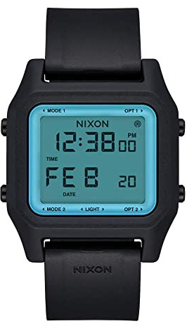 Nixon Herren Digital Japanisches Automatikwerk Uhr mit Kunststoff Armband A1309-5071-00