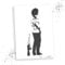 LaserCad Schablonen BANKSY Streetart (B059, Queen's Guard Pissing, DIN A2) Stencil für Graffiti, Airbrush, Kunst, Deko, zum Malen