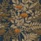 Yomshi Self Adhesive Leaf Wallpaper - 39.5x300CM, Waterproof Peel & Stick, Brown Leaves, Black, Removable Vinyl for Living Room, Bedroom, Wall, Cabinet