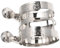 Toyvian 1stück Alto Saxophon Kopfkarten Mit Eingraviertem Design Stabilisiert Die Spieltechnik Für Anfänger Und Künstler Nickelbeschichtet Für Langlebige Nutzung