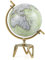 LIFEZEAL 25,5 cm Antiker Globus, Weltkugel Drehbar & Antiker, Vintage Weltkartenglobus mit Metallfuß, World Globe in Englischer Sprache, für Klassenzimmer, Wohnzimmer, Büro