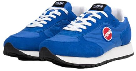 Scarpe uomo Colmar sneaker Travis One 011 suede/ tessuto royal blue US24CO10 43