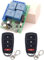 DieseRC Telecomando universale senza fili AC 220V 10A Scheda ricevitore relè RF a 4 canali con 2 trasmettitori per motore porta del garage luce tenda elettrica