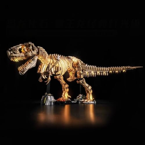 LED Lighting Kit for Lego 76968 Fossil Skeleton Tyrannosaurus Rex Model, LED Lights Compatible with Lego 76968 Fossil Skeleton Tyrannosaurus Rex Model(Lego Model Not Included) (Classic Lighting)