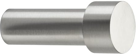 1 Stück SO-TECH® Garderobenhaken TUULA II echt Edelstahl massiv 50 mm - Design trifft auf Funktion - Kleiderhaken Wandhaken Mantelhaken