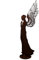 Edelrost Engel Santine 80 cm Rost Engel