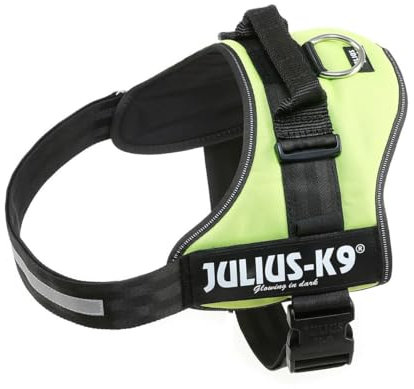 JULIUS K-9 Harnais K9 Power, Taille: 2XL/3, Vert Fluo