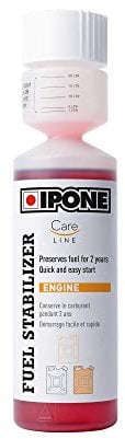 IPONE – Stabilisateur Essence - Additif de Conservation de Carburant - Fuel Stabilizer – 250 mL – Idéal pour l’Hivernage – Conserve le Carburant Pendant 2 ans - Facilite les redémarrages