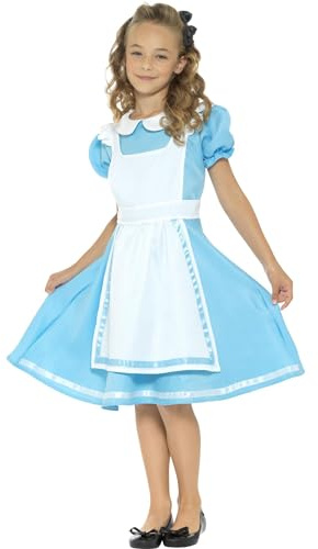 Smiffys Wonderland Princess Costume, Blue Halloween und Karneval