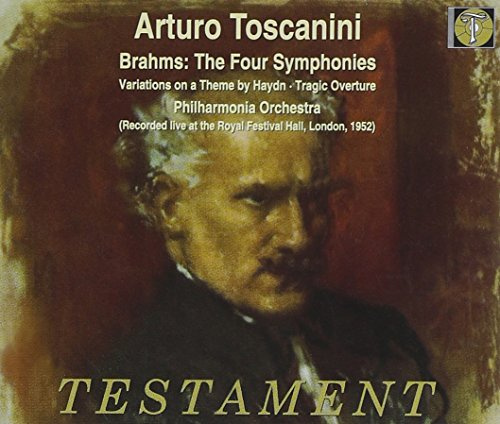 Toscanini dirigiert Brahms (Die vier Sinfonien) (Aufnahme Live London 1952)