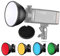 GODOX AD-S11 Colour Gels + Reflector Honeycomb Grid Kit for Godox Witstro Flash AD200 AD200Pro AD180 AD360 AD360II Color Filter Set