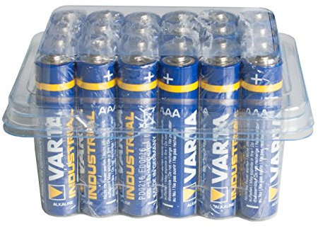 Varta Industrial PRO Micro (AAA) Alkaline Batterie - 24 Stück
