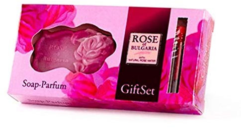 Biofresh Geschenk Seife 30 gr und 2.1 ml Parfum Rose of Bulgaria