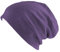Oblique Unique Long Beanie XXL Mütze Slouch Trend Damen Herren (Lila)