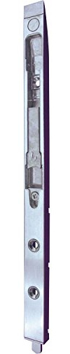 Innentürkantriegel 255 mm, Radius 90, Stahl silberfärbig (58029)
