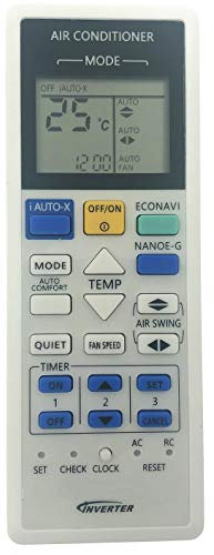 A75C4543 - Mando a distancia para aire acondicionado Panasonic Inverter A/C