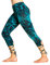 PANASIAM lace-up Legging 3/4 Batik CS03 Blue, M