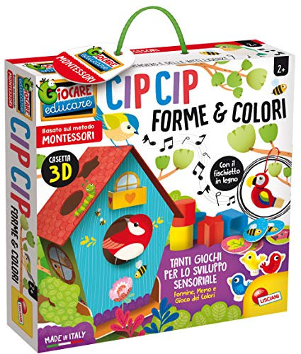 Liscianigiochi Montessori Cip Forme E Colori Gioco Educativo, 80168
