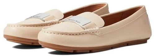 Calvin Klein Unisex-Adult Lisette Loafer Flat, Taupe, 37 EU