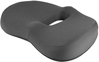 NOENO® - Sitzkissen Bürostuhl Memory Foam Orthopädischer Sitz für Steißbein, ergonomisches Auto ergonomischer Sitz Hämorrhoiden Rollstühle klappbar Ischias Prostata Lendenwirbelsäule Antidekubitus