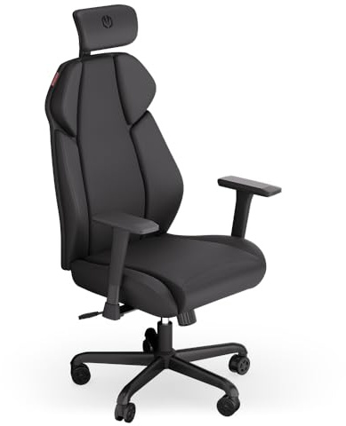 ENDORFY Meta BK, Gaming Stuhl, bürostuhl, schreibtischstuhl, Bequeme Konstruktion, Hochwertiger Stoff, Synchroner Mechanismus, Höchster, 4-facher Gaslift, EY8A005