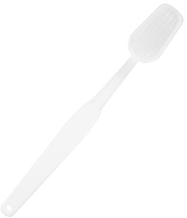 SAFIGLE Große Zahnbürste Riesiges Zahnbürsten-Ornament Riesige Zahnbürstenstütze Party-zahnbürste Kostüm- Jumbo-zahnbürsten-Requisite Outfits Partybedarf EIN Bad Nehmen Beflockung Weiß
