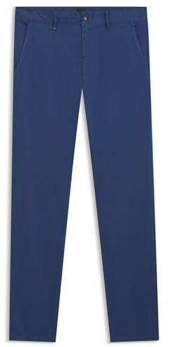 BOSS Chino_Slim 10242156 01 Pants Open Blue466 32W / 32L