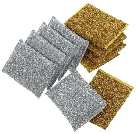 Gatuida 10 Uds. Toalla Exfoliante De Doble Cara Esponja Lavavajillas Reutilizable Toalla De Fregado De Cocina De Larga Duración
