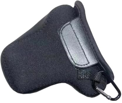 WMAMBZNDHP Neoprene Camera Case Cover Bag Fit For Canon EOS M200 M100 M10 M3 M2 M With 15-45mm Lens DSLR Digital(Black)